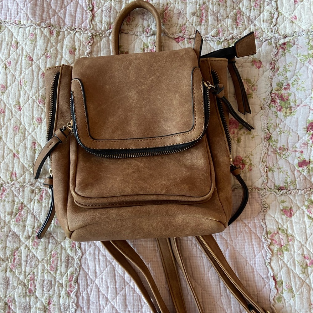 Stylish Tan Backpack for Women